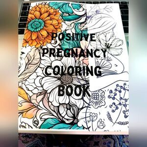 Positive Pregnancy Coloring Book
